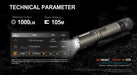 AceBeam Pokelit 550 Lumen AA EDC Flashlight