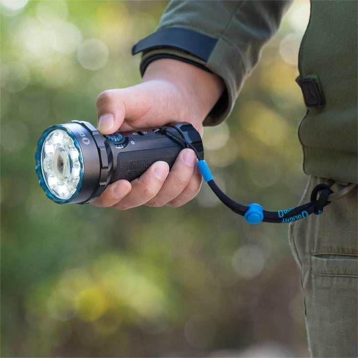 Olight Marauder Mini Rechargeable Flood/Spot 7000 Lumen Searchlight with RGB LEDs - 600 Metres