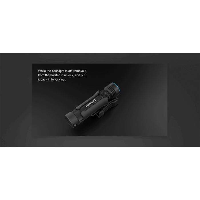 Olight Seeker 4 Pro 4600 Lumen Cool White Rechargeable Flashlight - 260 Metres