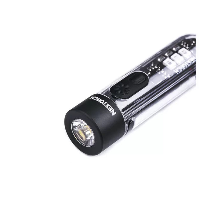 NEXTORCH K40 Rechargeable White/Red/Blue + UV Keychain Torch