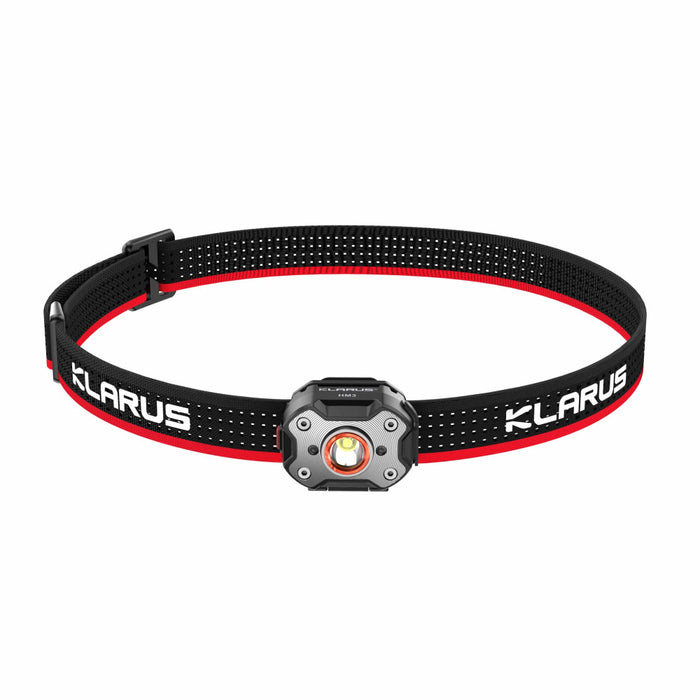 Klarus HM3 Rechargeable Ultra Light Multifunctional Running Headlamp - 670 Lumens, 90 Metres