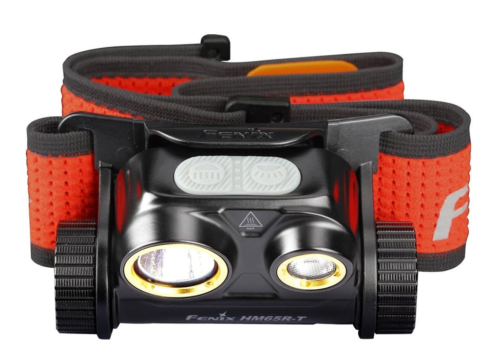 Fenix HM65R-T 1500 Lumen Rechargeable Dual Output Headlamp - Spot and Flood