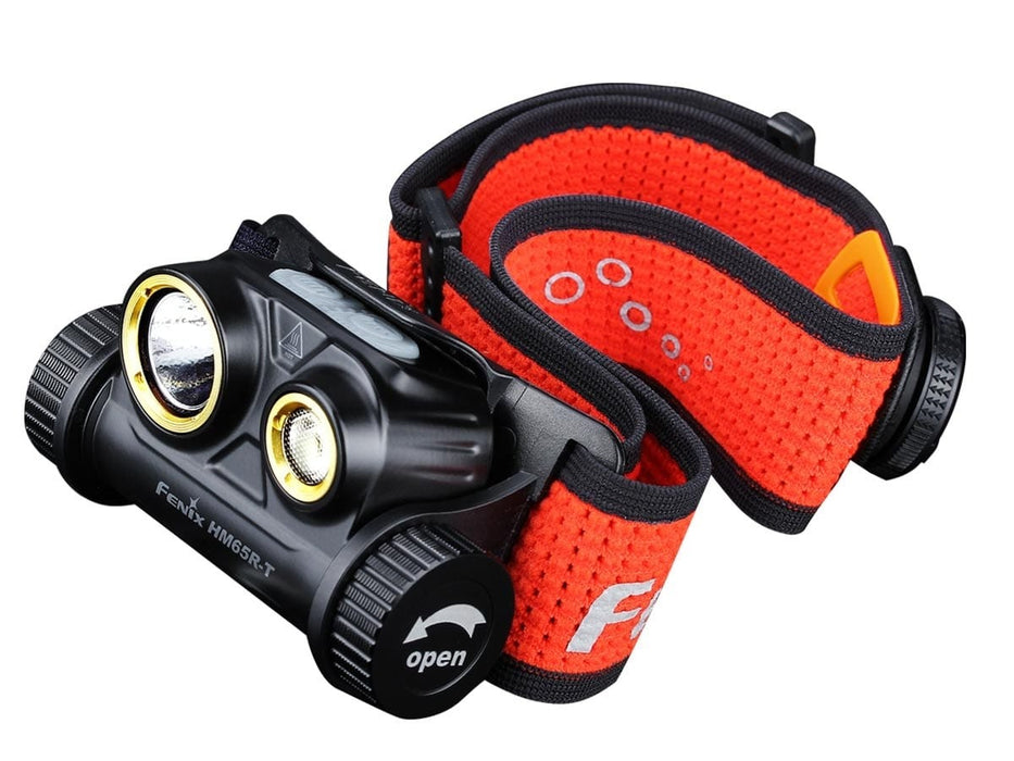 Fenix HM65R-T 1500 Lumen Rechargeable Dual Output Headlamp - Spot and Flood