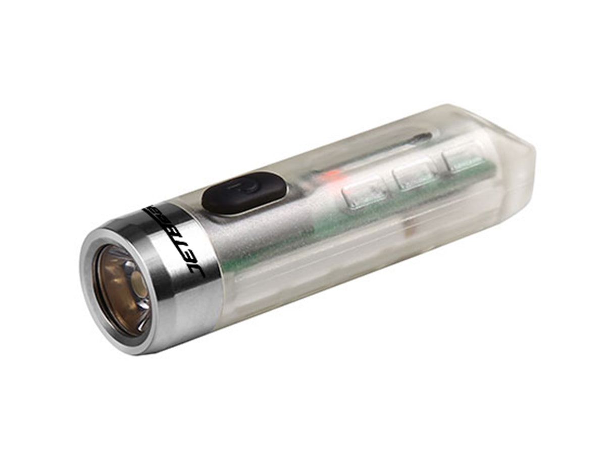 JETBeam MINI-ONE SC Rechargeable Keychain Torch with 400 Lumen Main LE ...