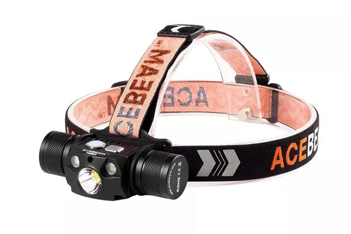 AceBeam H30 4000 Lumen Red and Green Rechargeable Headlamp