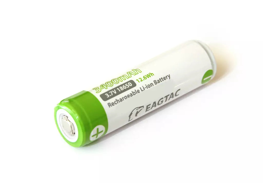 Eagtac 18650 3400mAh Rechargeable Battery