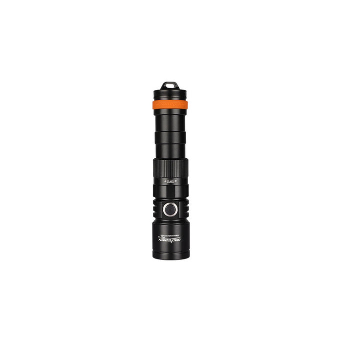 OrcaTorch DC710 Rechargeable Dive Torch - 3000 Lumens, 150 Metres Diving Depth