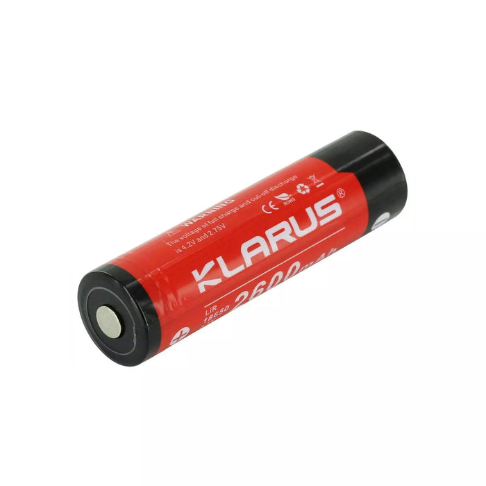 Klarus 18650 Rechargeable 2600mAh Rechargeable, 18650BAT-26