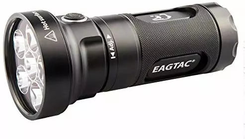 Eagtac MX30L3-C Compact Rechargeable UV Torch - 6x 365nm Ultraviolet LED