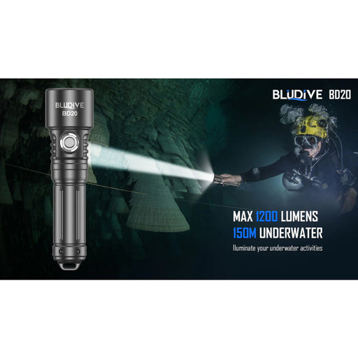 BluDive BD20 diving light