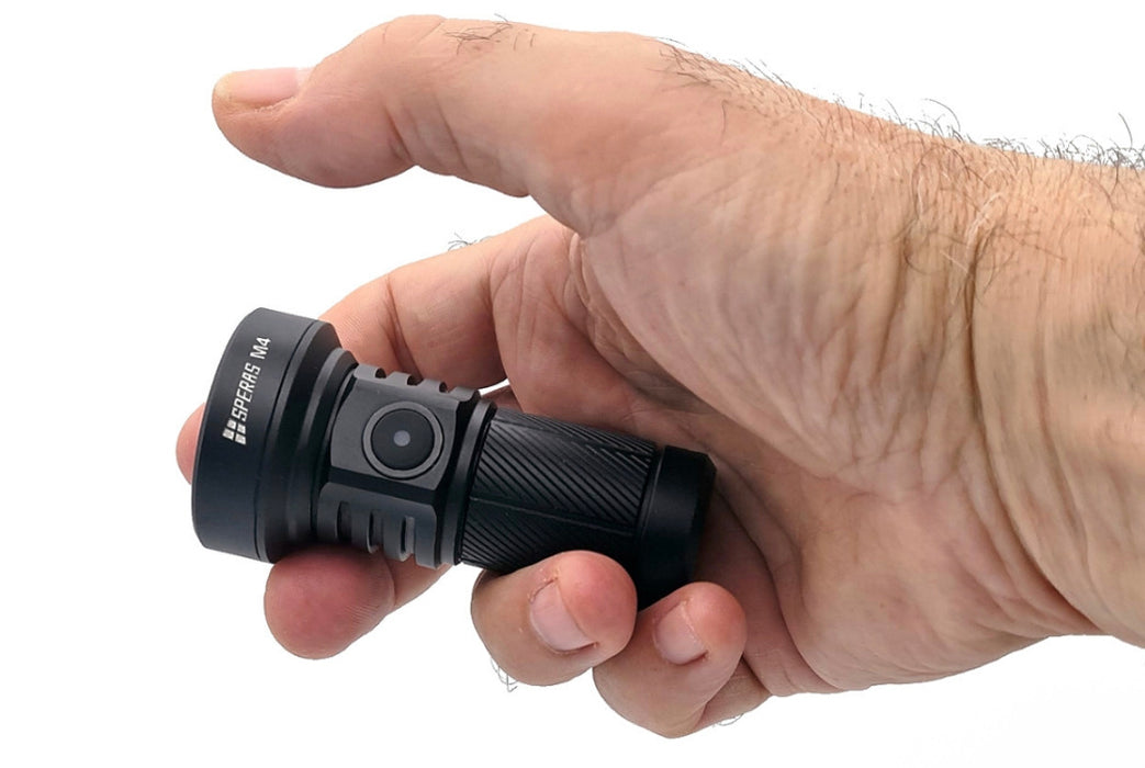 SPERAS M4 Mini Rechargeable 1320 Lumen EDC Torch - 652 Metres