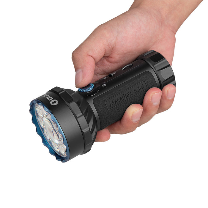 Olight Marauder Mini Rechargeable Flood/Spot 7000 Lumen Searchlight with RGB LEDs - 600 Metres