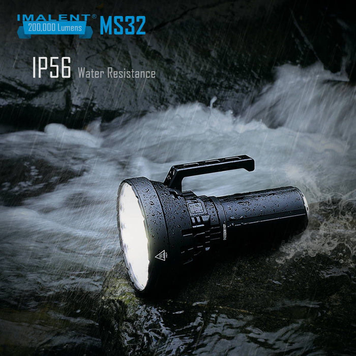 Imalent MS32 200,000 Lumen Rechargeable Searchlight - 1618 Metres