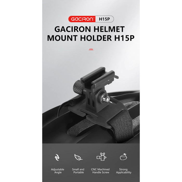 Gaciron H15P Helmet Mounting Bracket, GoPro Compatible