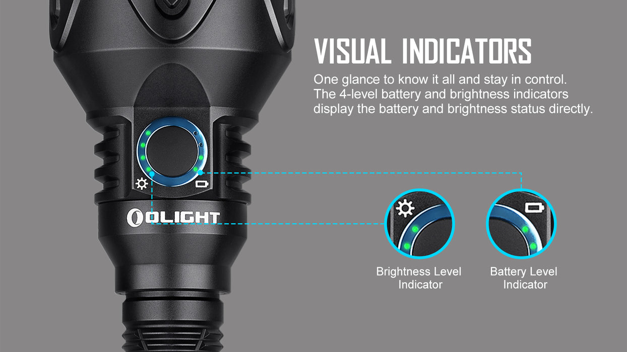 Olight Javelot Pro 2 Rechargeable 2500 Lumen Long Throw Torch - 1050 Metres