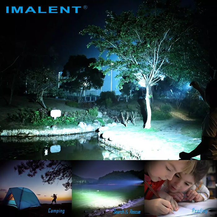 Imalent MS03 13,000 Lumen Rechargeable Compact Flashlight - 324 Metres