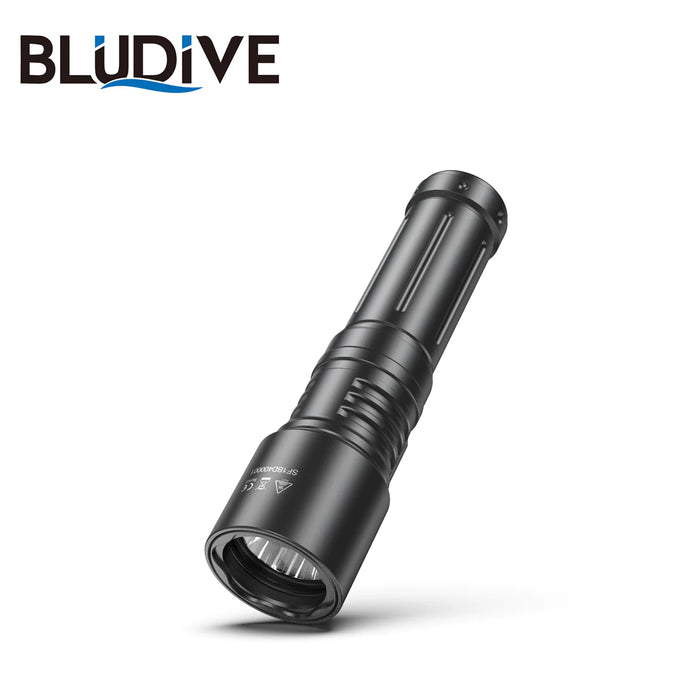 BluDive BD40 PRO Dive Torch – 3000 Lumens, 150 Metres Diving Depth