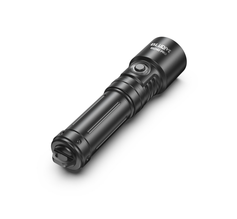 BluDive BD40 PRO Dive Torch – 3000 Lumens, 150 Metres Diving Depth