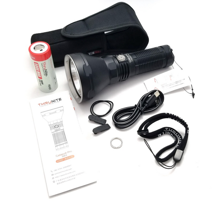 ThruNite Catapult Pro Rechargeable Compact Long Distance Torch - 2713 Lumens, 1005 Metres