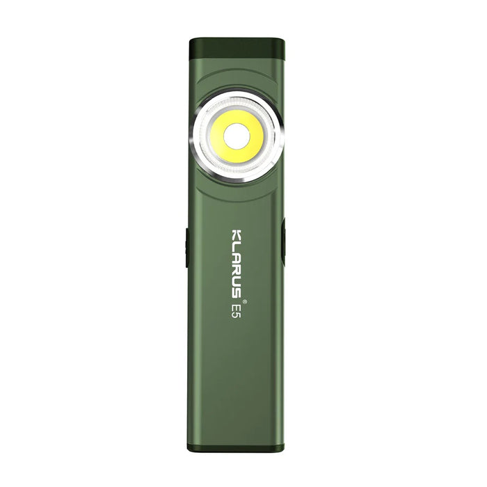 Klarus E5 EDC 470 Lumens Rechargeable Tool Light with Magnetic Base - 41 Metres