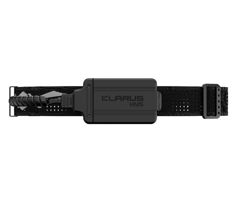 Klarus HM5 Lightweight Triple-Fuel Headlamp with 800 Lumen Flood+Spot (99 Metres), and Red Light