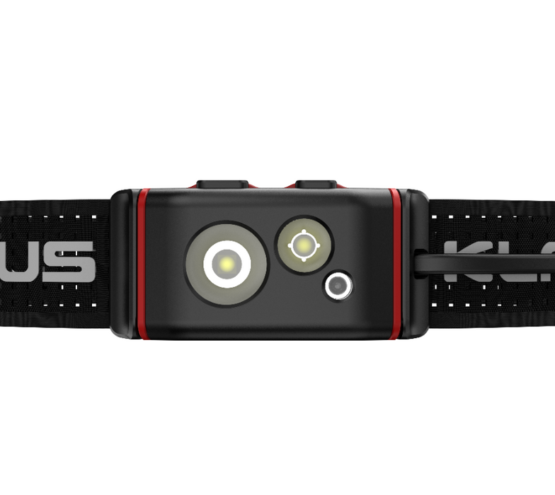 Klarus HM5 Lightweight Triple-Fuel Headlamp with 800 Lumen Flood+Spot (99 Metres), and Red Light