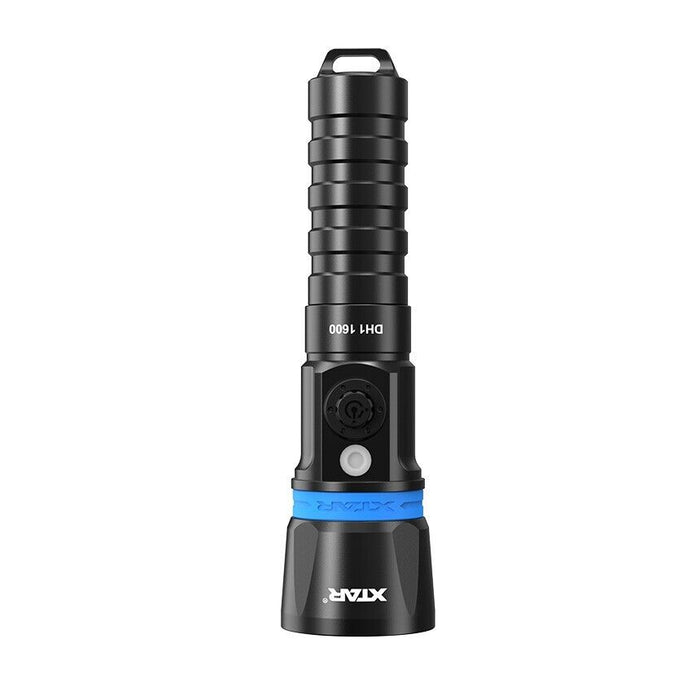 XTAR DH1 1600 Ultra-Narrow Beam Diving Light Set - 1600 Lumens