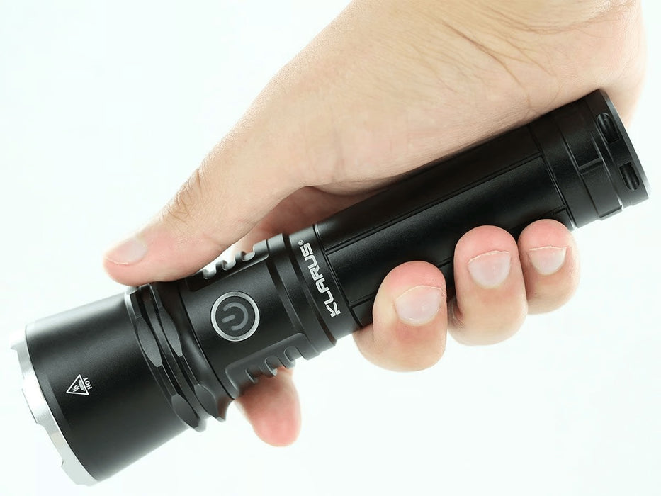 Klarus A3 Rechargeable Zoomable Flashlight – 2200 Lumens, 750 Metres