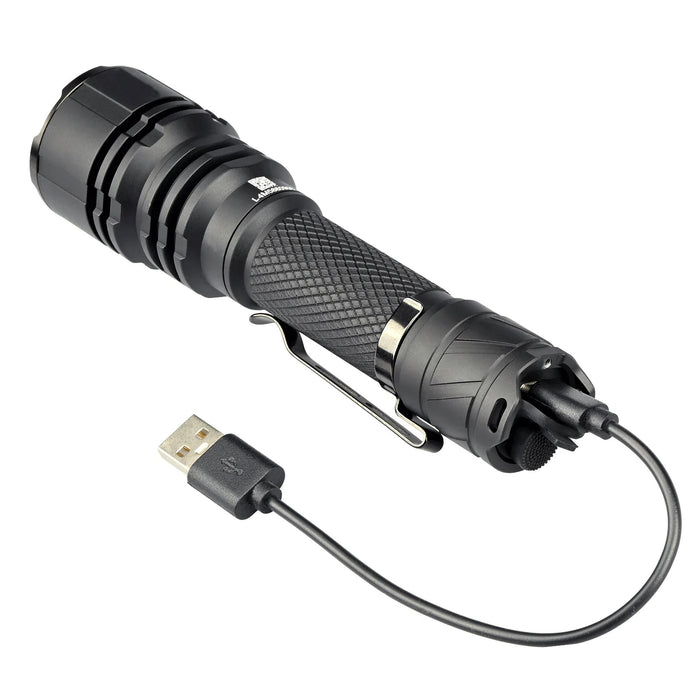 AceBeam L16 2.0 Rechargeable Compact Tactical Flashlight - 2100 Lumens, 670 Metres