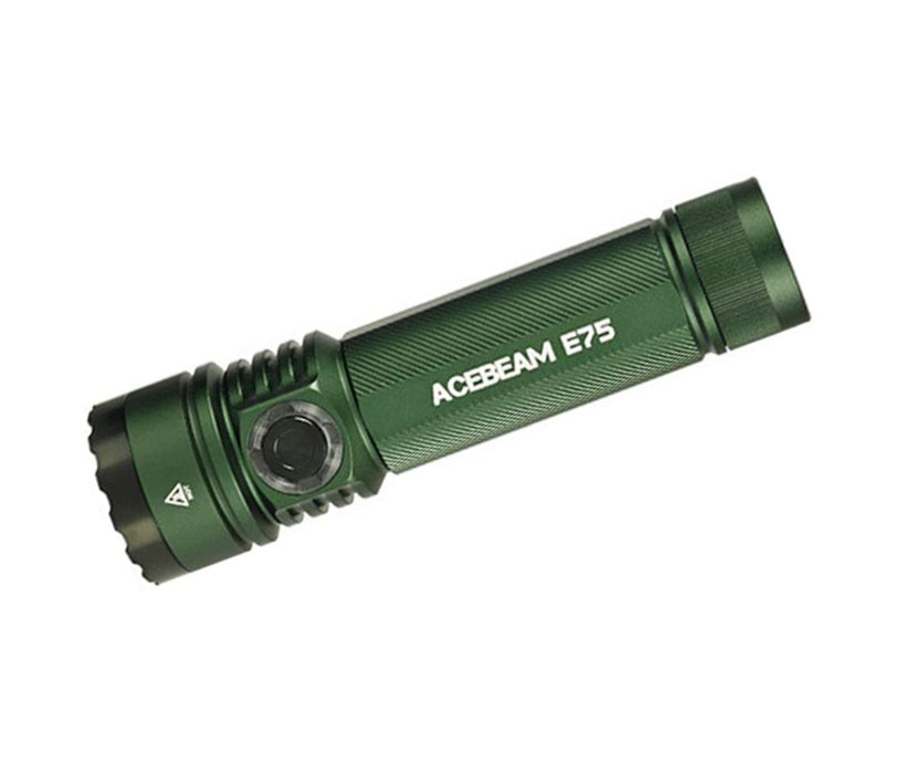 AceBeam E75 High Performance Rechargeable Torch - 4500 Lumens, 260 Metres