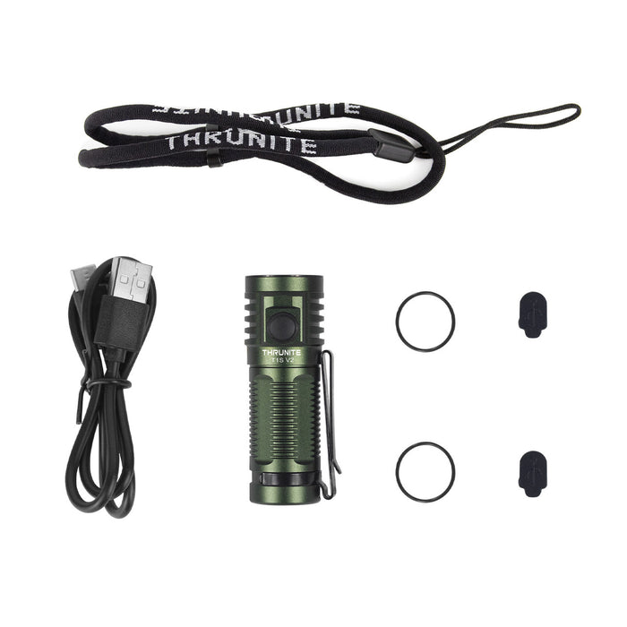 Thrunite T1S V2 Mini Rechargeable 1212 Lumen Torch – 184 Metres