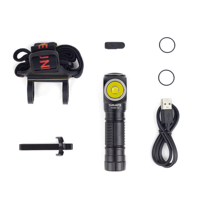 ThruNite TH30 V2 Rechargeable 3320 Lumen Headlamp/Handheld – 170 Metres