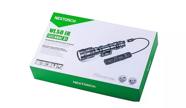 NEXTORCH WL50IR Torch Kit - 860 Lumens White Light and 850nm IR Light