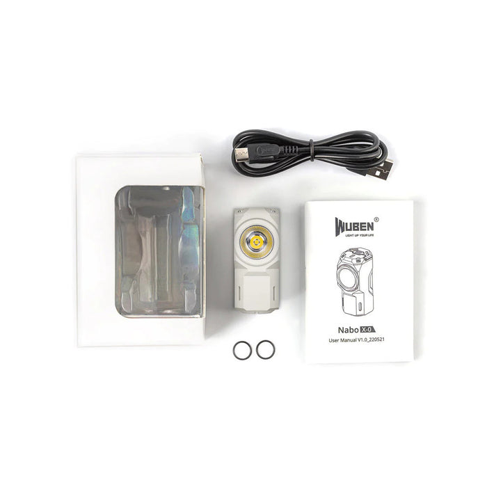 Wuben Knight X0 Rechargeable Mini Pocket Torch, 900-1100 Lumens