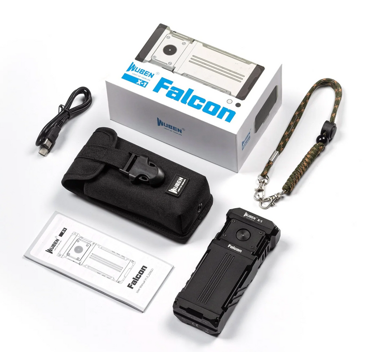 Wuben X-1 Falcon Rechargeable 12,000 Lumen Torch