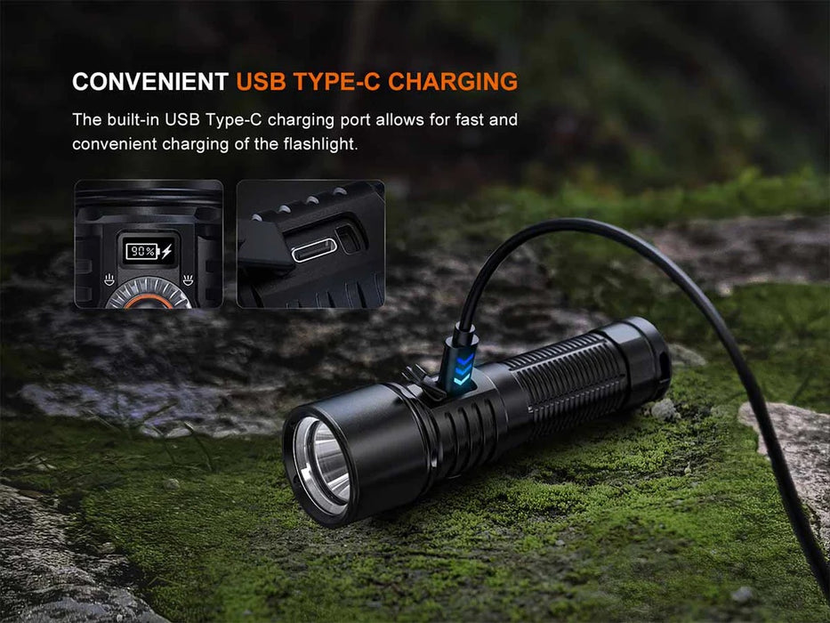 Fenix LD45R Rechargeable Focusable Flashlight - 2800 Lumens, 480 Metres