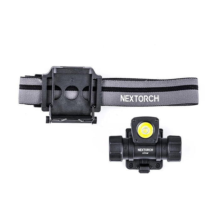 NEXTORCH oStar Multi-function Magnetic Helmet Light - 500 Lumens, 131 Metres