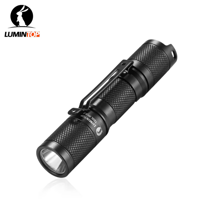 Lumintop TOOL AA 3.0 Pocket Flashlight – 900 Lumens, 138 Metres – Black